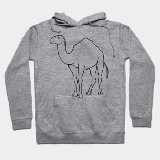 Stick figure camel Hoodie